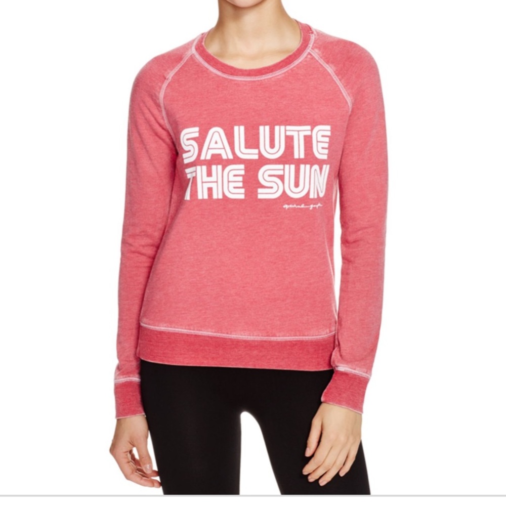 Spiritual Gangster Salute The Sun Sweatshirt
